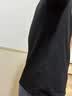 京东京造夏季运动短袖男士t恤polo衫男跑步健身户外速干衣服 黑色 3.0 L 实拍图