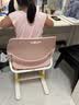 育才儿童学习椅中小学生写作业写字椅子升降调节滑动追背椅靠背书桌椅 小栋梁  粉 升降42-56cm【11cm追背+15cm宽脚踏】 实拍图