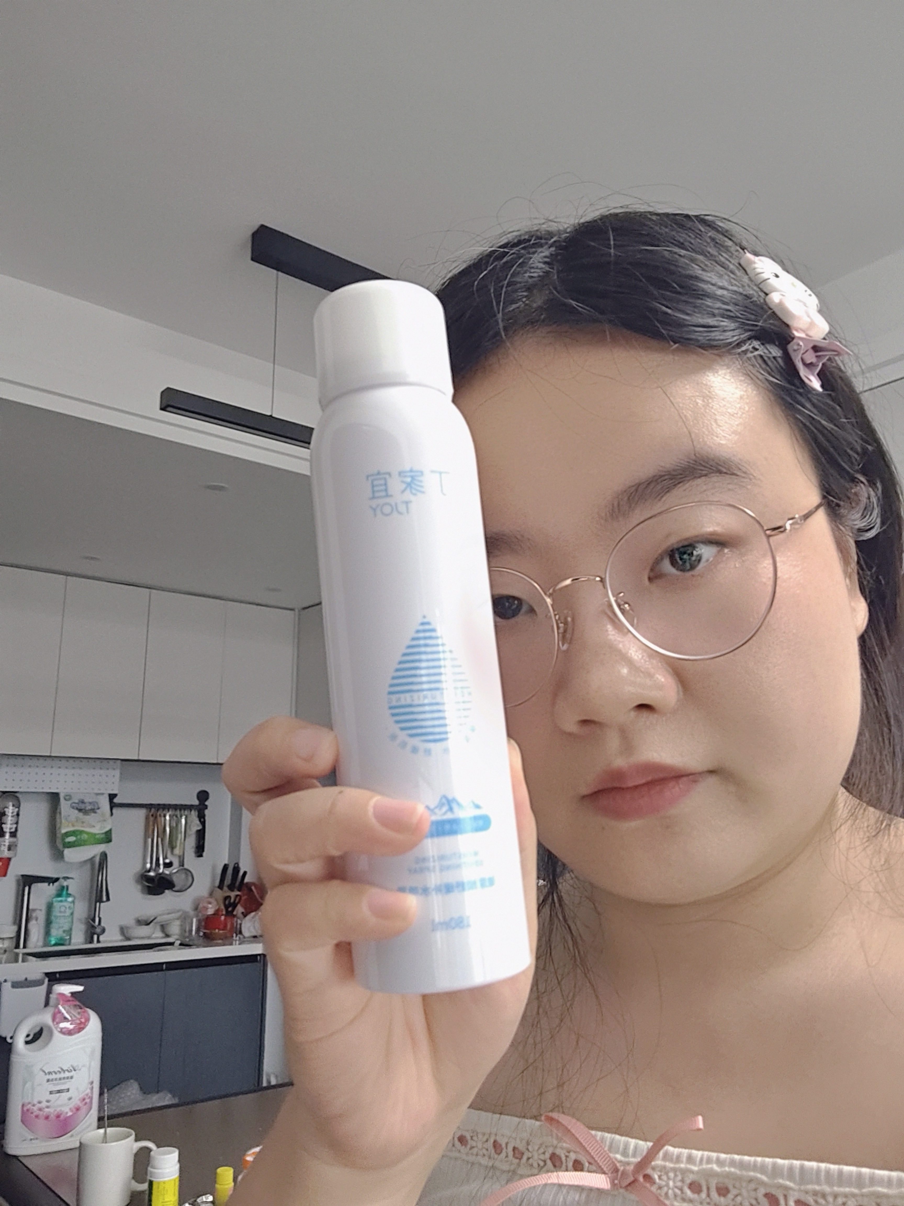 丁家宜（TJOY）玻尿酸舒缓补水喷雾180ml保湿爽肤水深层锁水湿敷水老牌国货护肤 实拍图
