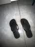 havaianas哈唯纳Top炫彩夹脚人字拖女夏海边平底拖鞋情侣款 0090-火耀黑 45-46 巴西码 实拍图