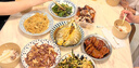 美丽雅一次性碗食品级560ml*50只 加厚本色圆形打包外卖饭盒野餐纸汤碗 实拍图