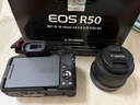佳能（Canon）EOS R50 微单半画幅相机 r50小巧便携 Vlog拍摄直播相机 4K短视频  学生微单相机 R50黑色 RF-S18-45套机【日常家用】 官方标配【京东多仓发~下单赠超级大礼 实拍图