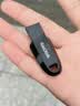 闪迪（SanDisk）64GB USB3.2 U盘 CZ550黑色 读速100MB/s 安全加密 数据恢复 学习办公电脑车载 高速大容量优盘 实拍图