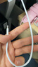 【准新品】Apple/苹果 60W USB-C编织充电线-1米 苹果充电线手机充电线原装充电线数据线   实拍图