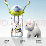 babycare儿童水杯二合一户外运动水杯吸管杯直饮幼儿园水壶上学专用600mL 实拍图