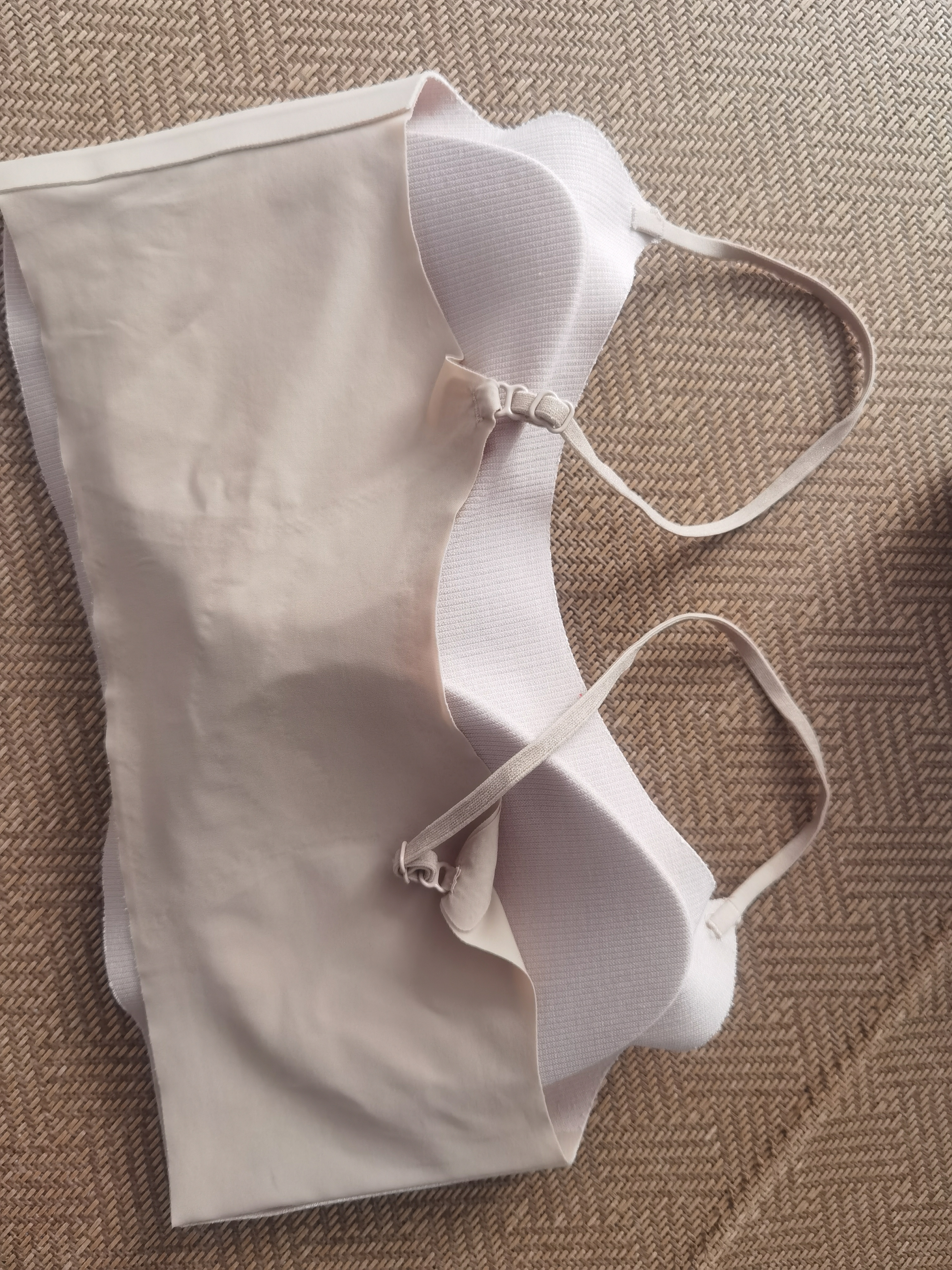 草本初色孙怡同款内衣女士粉底液无痕内衣凉感透气小胸聚拢蚕丝文胸罩女 实拍图