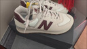NEW BALANCE NB574官方休闲鞋女鞋复古舒适夏季透气网面礼物轻便百搭运动鞋 米白色 WL574RCF 35 (脚长22cm)尺码详询客服 实拍图