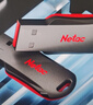 朗科（Netac）64GB USB2.0 U盘U196 黑旋风车载电脑两用闪存盘 黑红色小巧迷你加密U盘 实拍图