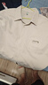 JEANSWEST LIFE真维斯短袖衬衣男款夏日冰丝凉感翻领上衣男青少年高级感男士外套 实拍图