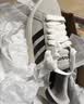 adidas 面包鞋 GRAND COURT BASE 00s休闲板鞋平底鞋男女阿迪达斯   奇迹矾土棕/黑色/汉玉白   42 实拍图