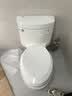 科勒（KOHLER）马桶家用五级旋风虹吸大冲力节水坐便器缓降盖板连体马桶 虹吸旗舰款-连体马桶 坑距是290-390选 305/300mm 实拍图