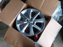 乾仕通适用于丰田花冠致炫威驰雅力士致享轮毂改装胎龄铝钢圈原装替换型 15英寸 银色涂装  5102 实拍图