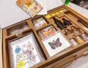 贝初众儿童玩具女孩生日礼物7-14岁琥珀diy材料时光小姑娘6-10-15手工十 DIY琥珀套装【干花首饰+蝴蝶标本+相框+无毒材质】礼盒 2026火的最女童5-8-9-11-12周岁标本制作套装高档 实拍图