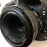永诺YN50mm F1.8N尼康口单反相机标准定焦大光圈全画幅人像镜头 实拍图