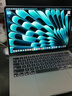 VOKAMO【2026新款M5适用】苹果电脑笔记本MacBook Air13保护壳M4/3/2带支架22到2025年新款外套 磨砂透黑 实拍图