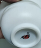 不拙白瓷三才盖碗茶杯羊脂玉单人茶具敬茶碗朝霞盖碗分茶器主人杯 实拍图