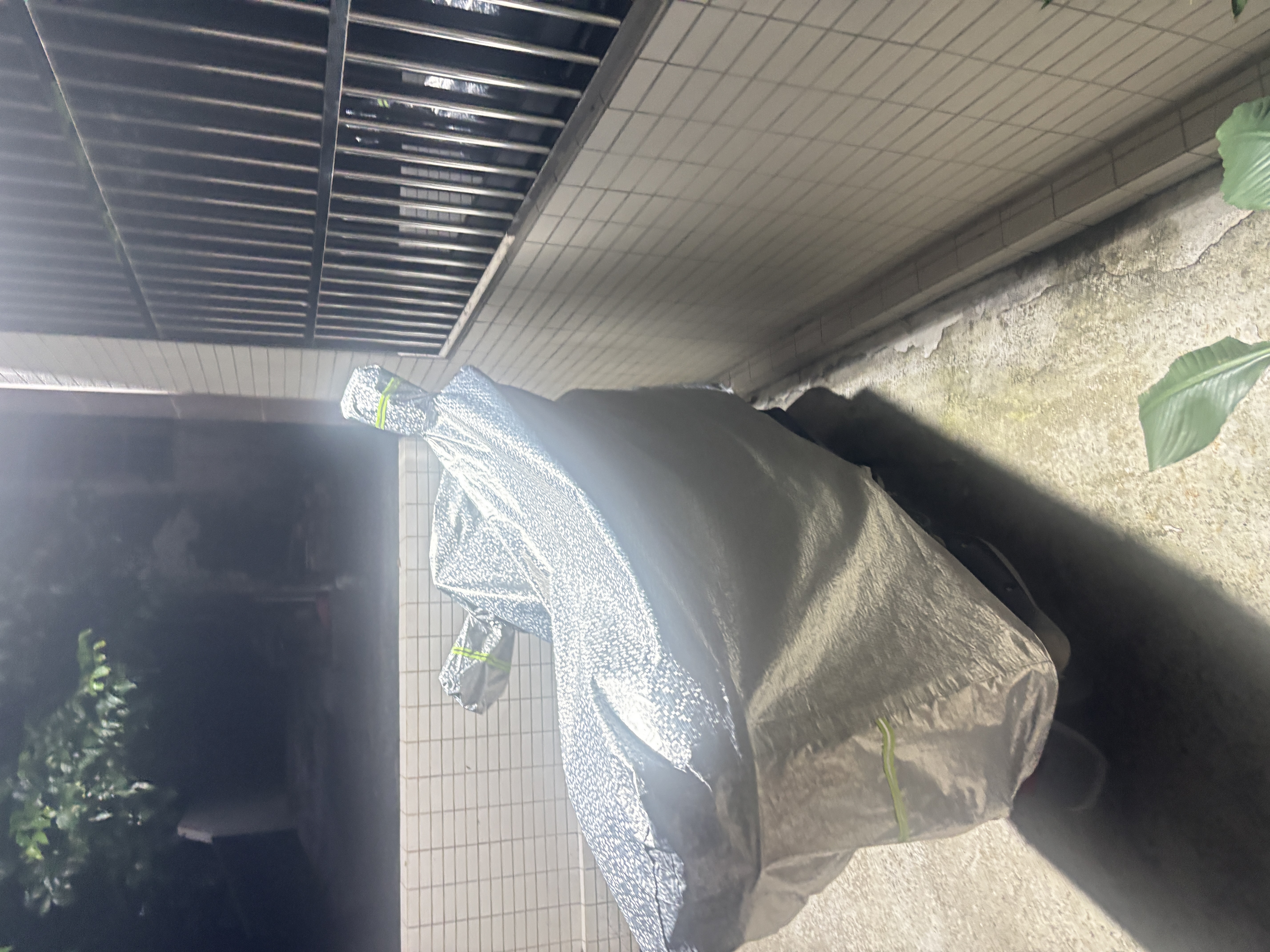 轩沁轩香电动车防雨罩防晒车衣防尘罩电瓶车遮雨布摩托自行车防水通用罩子 实拍图