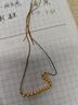 喜上眉梢喜饰黄金古法金珠999足金散珠硬金光面磨砂转运珠路路通圣诞礼物 3mm 重工古法珠单颗 0.1g 实拍图