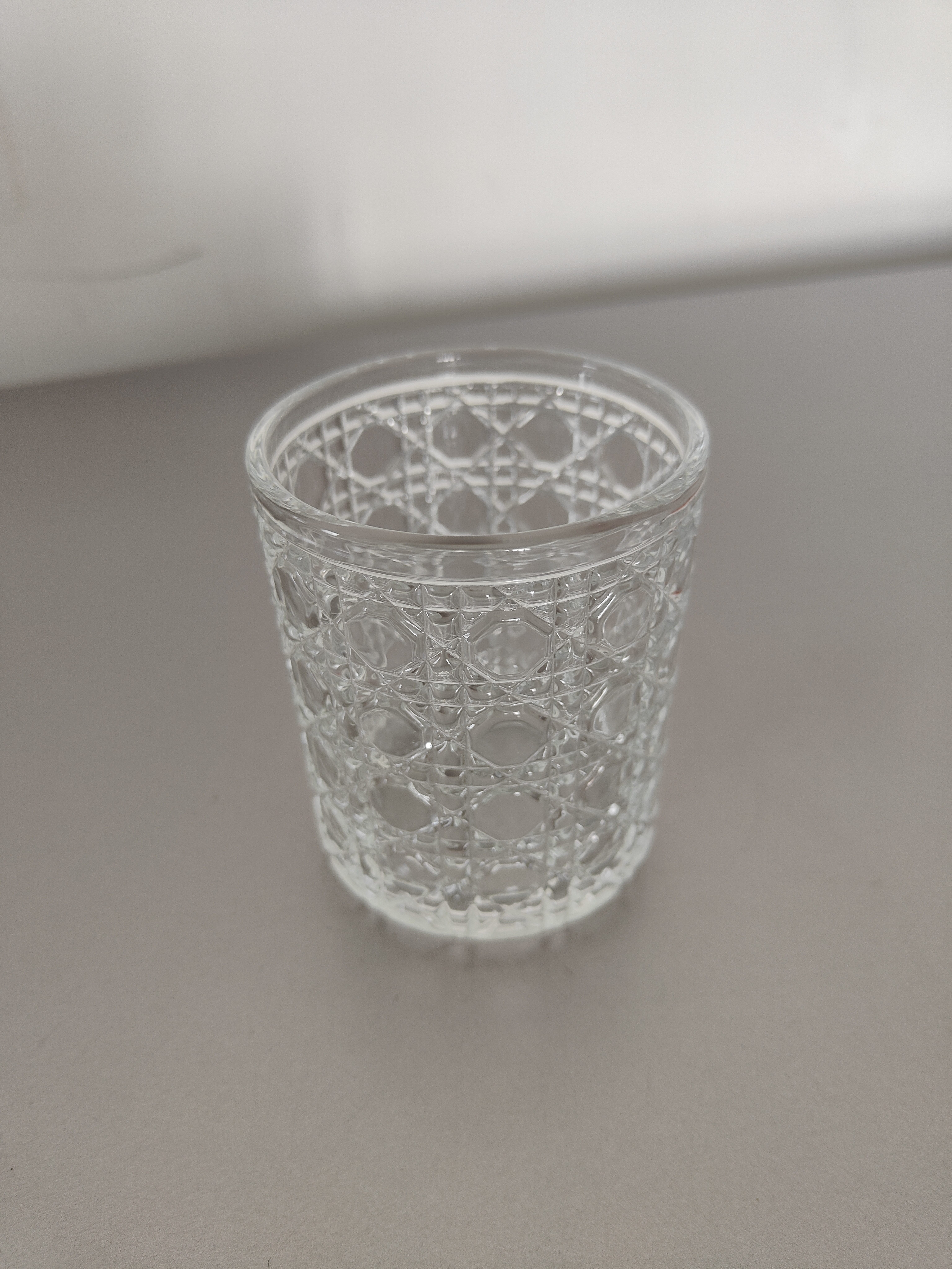 宝石纹玻璃杯INS风高颜值洋酒杯透明家用加厚鸡尾酒调酒啤酒杯子 宝石杯200ml 实拍图