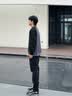 李宁防泼水锥形裤通勤裤男士商务直筒百搭加绒保暖运动长裤子AYKV901 实拍图