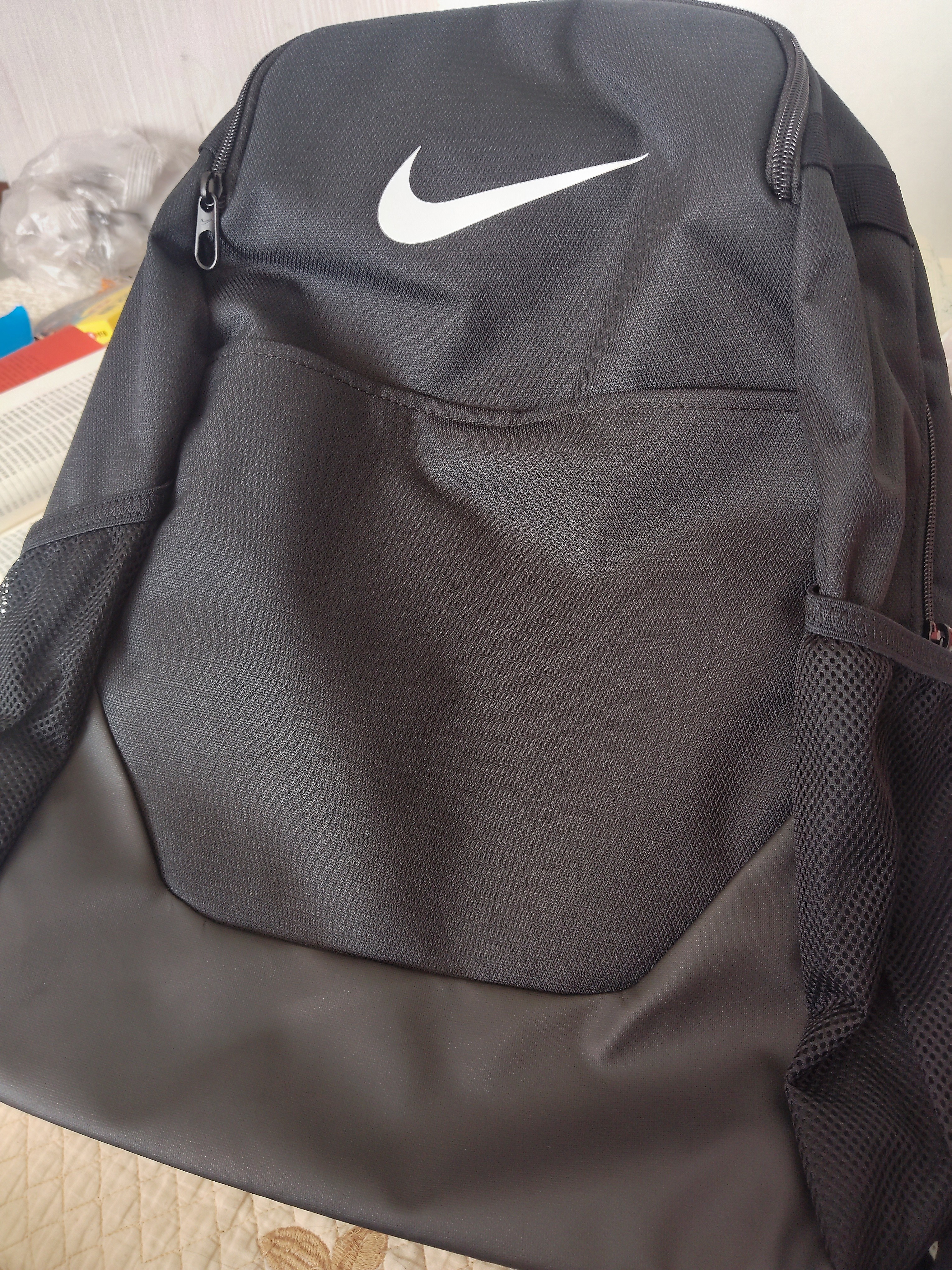 耐克NIKE男背包学生书包背包收纳包电脑包IB4408-010黑MISC 实拍图