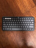 罗技（Logitech）时尚系列K390无线蓝牙键盘 超薄便携 K380升级版 黑色 79键 实拍图