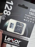 雷克沙（Lexar）128GB TF(MicroSD)存储卡 V30 4K 读205MB/s 大疆Pocket 4P适配兼容 影石Luna内存卡(SILVER PLUS) 实拍图