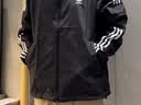 adidas通勤百搭经典休闲运动连帽夹克外套男女春夏阿迪达斯三叶草 深灰   M 实拍图