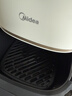 美的（Midea）炎烤双热源免翻面空气炸锅小家电家用多功能蒸烤一体可视热风循环蒸汽嫩炸金属内腔KZC5394 实拍图