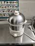 九阳（Joyoung）蒸蛋器 煮蛋器 定时 自动断电安心用 小型316L不锈钢多功能 双层蒸煮鸡蛋早餐神器ZD14-GE330 实拍图