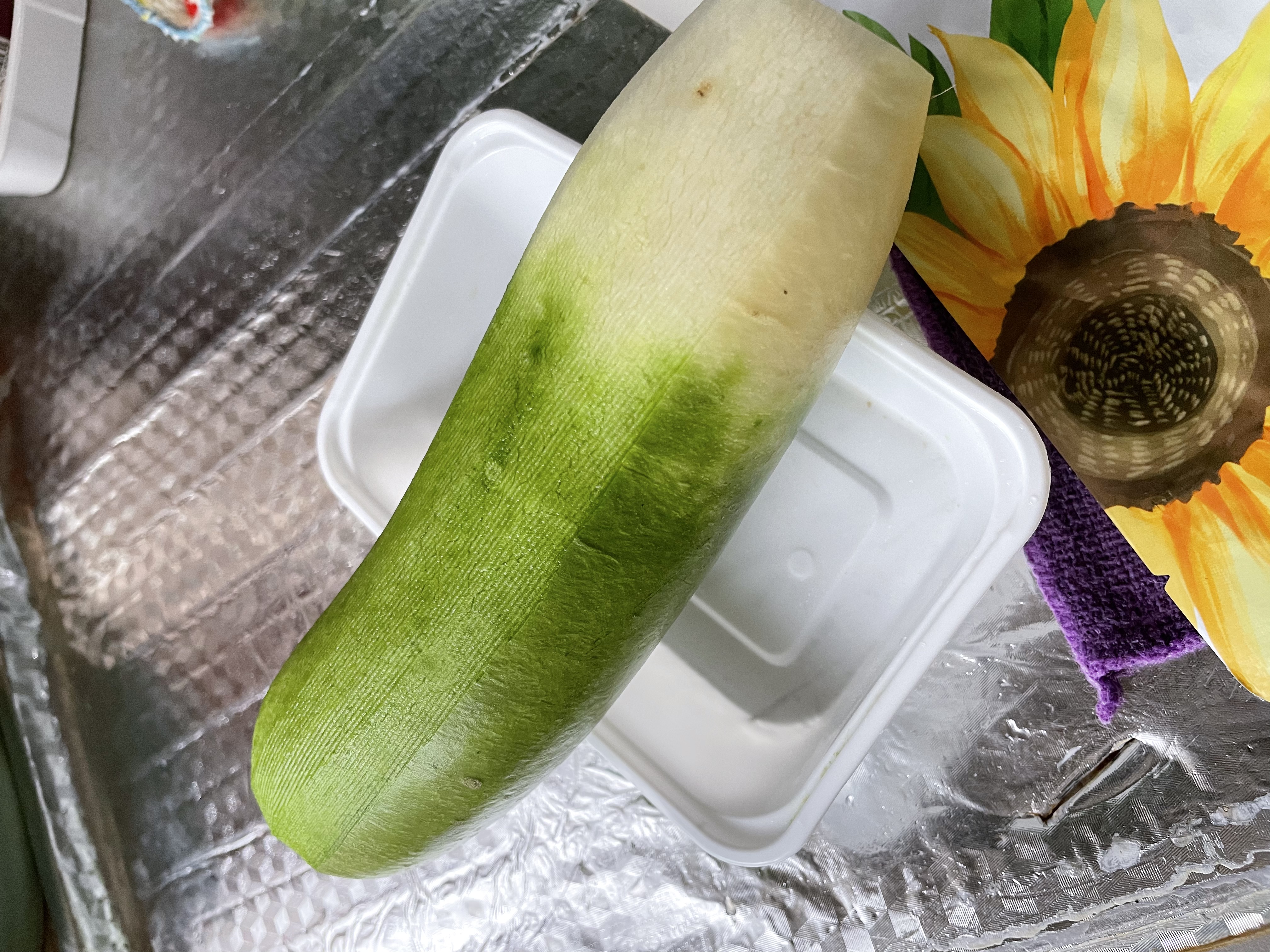 京地达山东正宗青萝卜水果萝卜净重5斤单果200g+爽脆鲜嫩源头直发包邮 实拍图