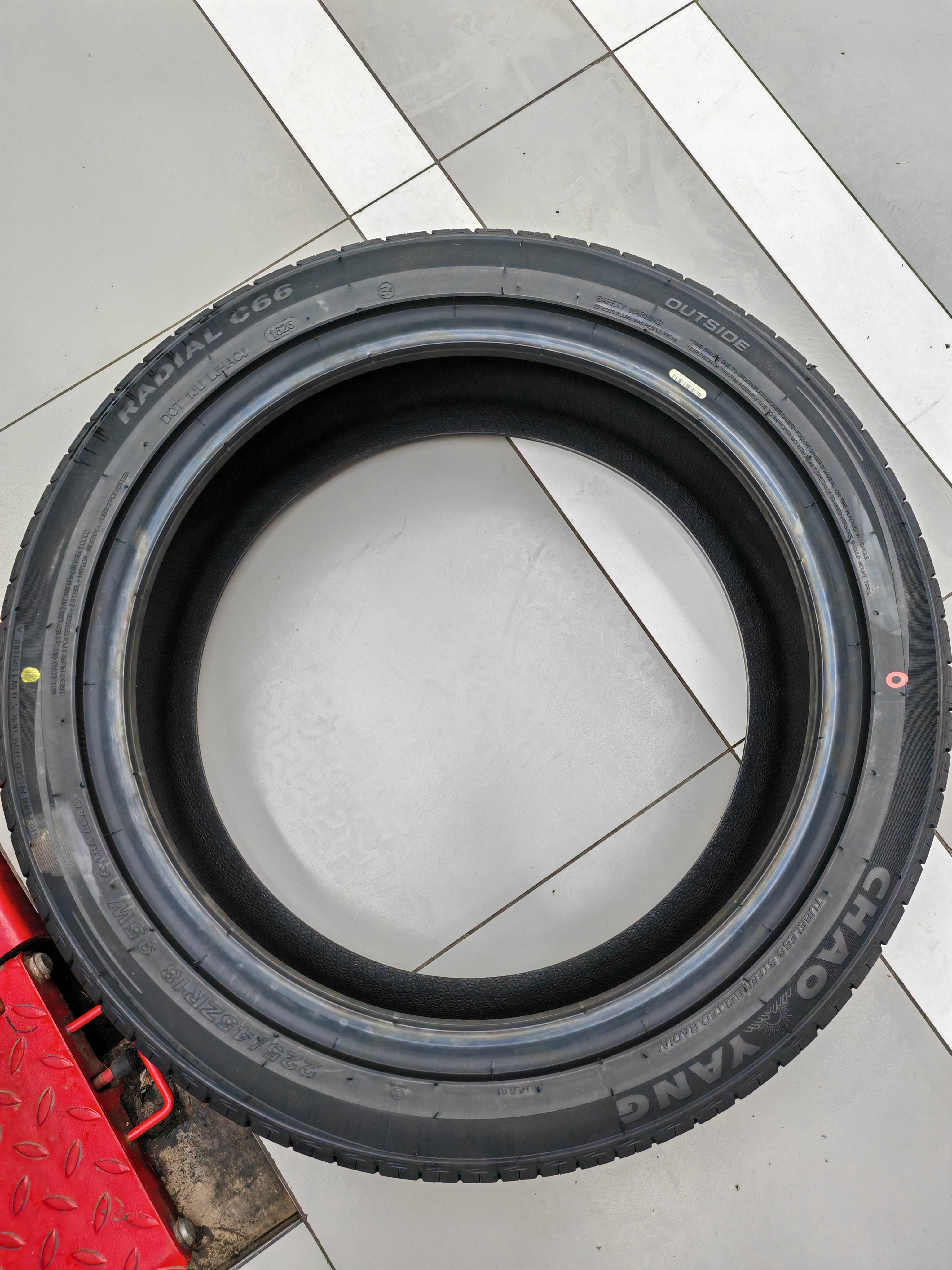 朝阳轮胎 汽车轮胎 225/45R18 95W C66 适配领克03/星瑞/起亚K5 实拍图