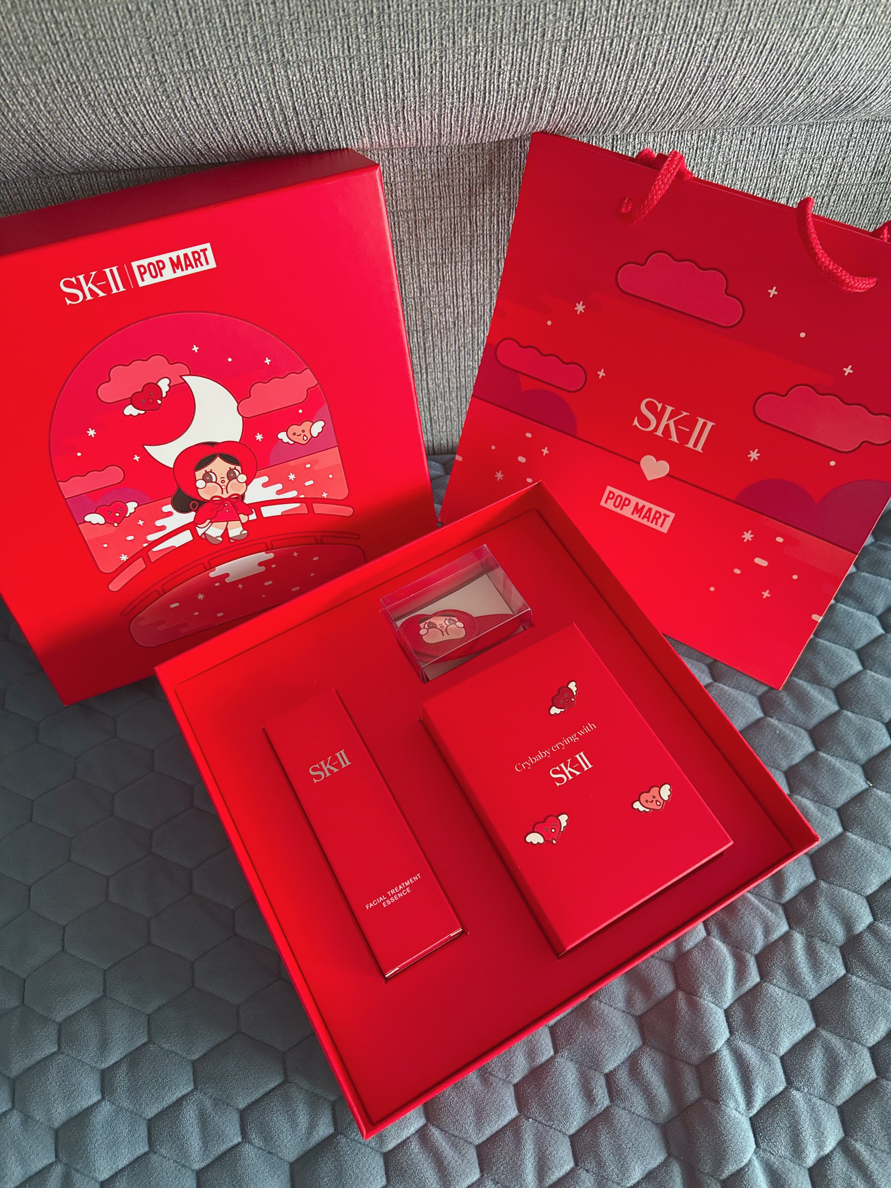 SK-II[CRYBABY礼盒]神仙水精华75ml化妆品水乳护肤套装哭娃sk2生日礼物 实拍图
