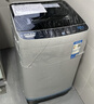 奥克斯（AUX）波轮洗衣机全自动 大容量洗衣机家用宿舍租房神器 【国补】 灰色8KG洗脱容量/智能风干【蓝光抑菌】 波轮 实拍图