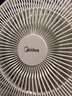 美的（Midea）【飓风节能】七叶柔风立式电风扇/家用轻音落地扇/台式小型风扇/大风力遥控定时摇头风扇 SAH35BSJ 实拍图