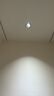 雷士（NVC） LED防眩筒灯射灯嵌入式无主灯家用客厅过道玄关灯服装店洗墙灯 【Ra98全光谱/护眼】桂影pro黑-7W三色 实拍图
