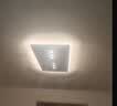 薄度创意led吸顶灯长方形无主灯客厅灯简约现代卧室灯超薄餐厅书房灯 110*60CM-无极调光-白框 实拍图