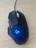 罗技（G） G502 HERO主宰者 有线鼠标 游戏鼠标  g502hero  可配重HERO引擎 礼盒送男友 RGB炫彩灯光 G502HERO+桌垫 实拍图