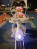 贝趣儿童三轮车婴儿车1-3岁遛娃神器推车宝宝脚踏车小孩轻便溜娃车 顶配棕 丨刹车+灯音乐+推杆+顶棚 推骑两用一周岁生日礼物 实拍图