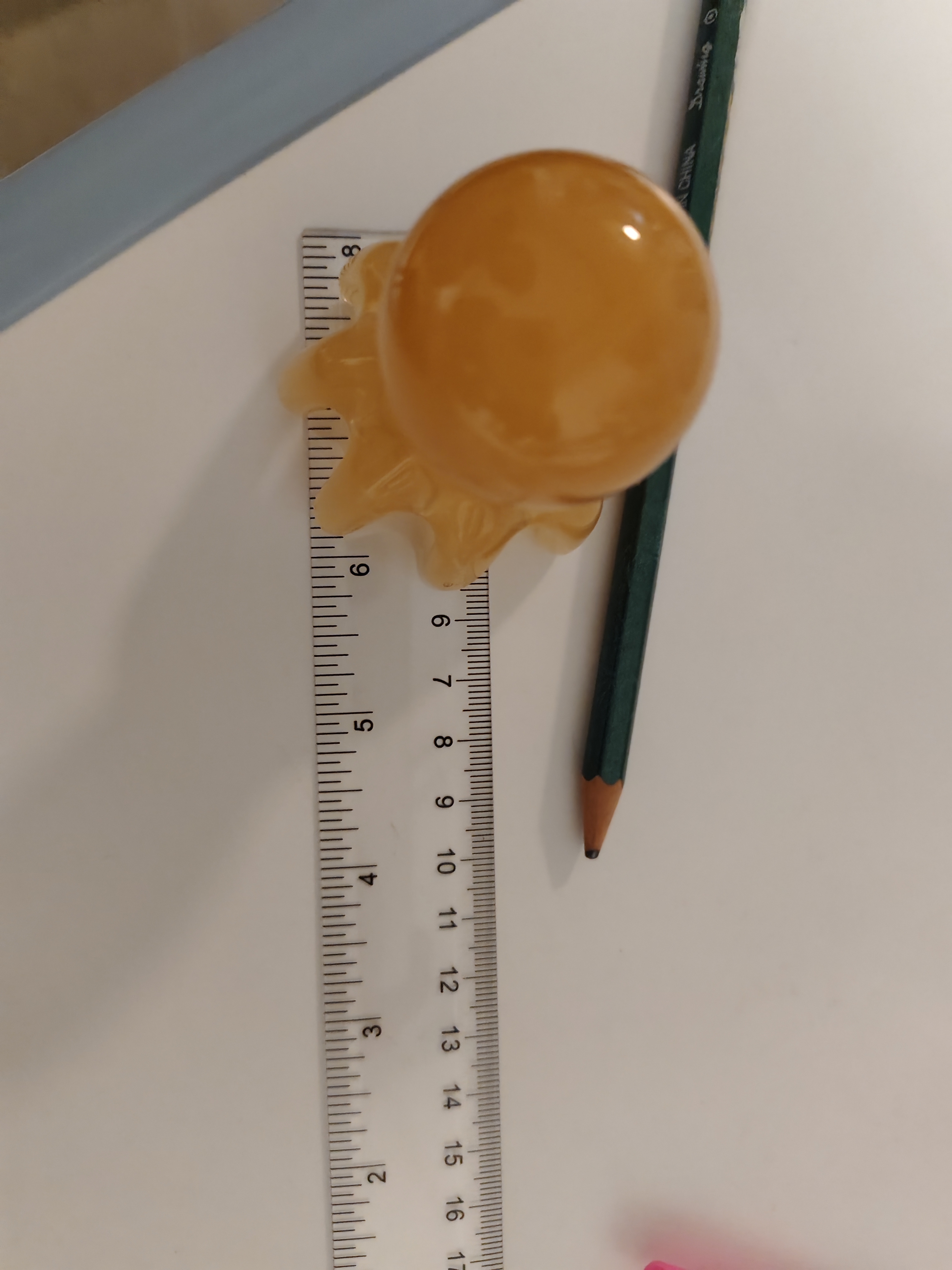 中葆堂章鱼按摩梳头部经络按摩器头皮穴位头疗梳八爪鱼便携大宽齿刮痧梳 实拍图