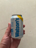 屈臣氏（Watsons）盐味苏打水0糖0卡0脂饮料含汽气泡水盐汽水调酒330mL*24罐整箱 实拍图