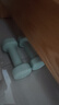 Keep哑铃女士健身家用彩色浸塑环保手铃亚铃全身塑形浅绿1.5kg*2 实拍图