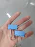 京东京造3#彩色长尾夹燕尾夹32mm（24只）票夹凤尾夹蝴蝶夹金属票据文件夹子 真实惠系列办公用品 实拍图