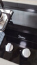 美的（Midea）燃气灶天然气 双灶具 4.8kW家用猛火灶台嵌两用 钢玻面板 可调底盘 二级能效 Q217B-M 实拍图