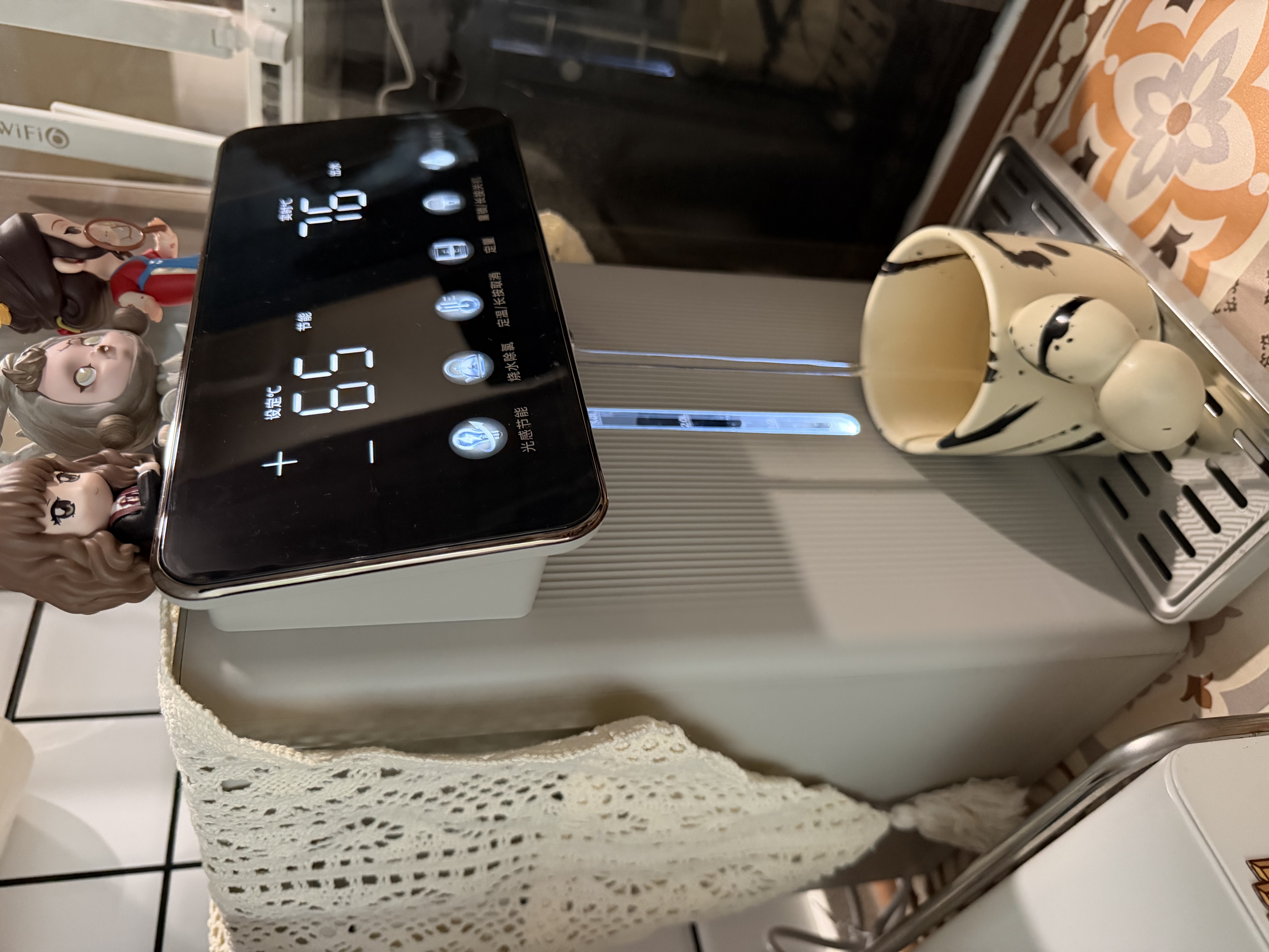 美的（Midea）纯钛小魔方电热水瓶净饮水机2026新款恒温水壶一体可拆调奶器全能大师5L大容量SP50E-23FPro-Ti 实拍图