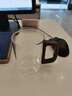泥也玻璃杯茶杯水杯子玻璃茶杯男士泡茶专用玻璃水杯带把手绿茶马克杯 实拍图