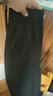 美式垂感直筒纯色微弹冰丝薄款速干阔腿长裤 黑 L 实拍图
