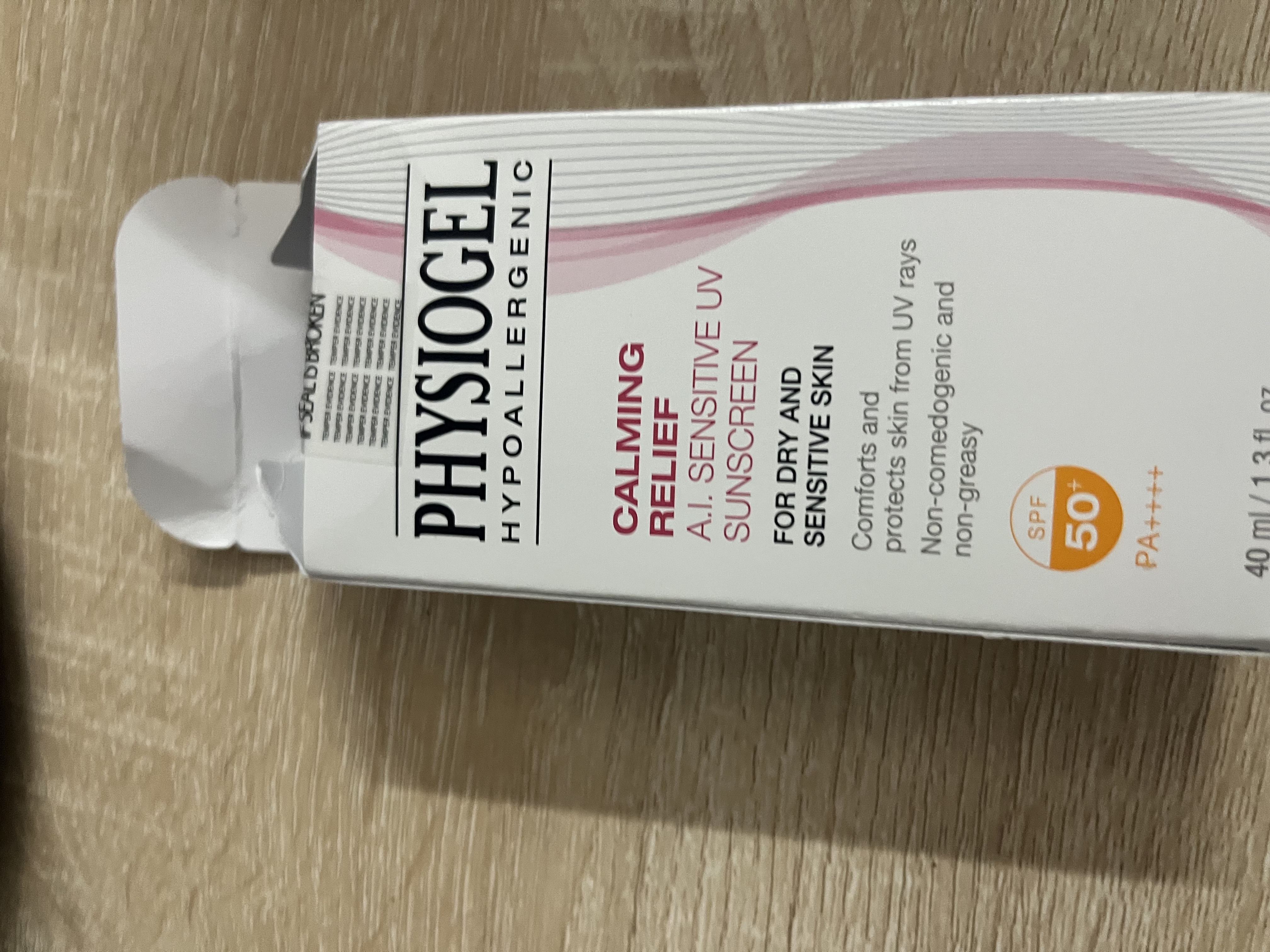 霏丝佳（PHYSIOGEL）舒缓安肤润护防晒霜80ml(40ml+10ml*4)敏肌用【临期清仓】 实拍图