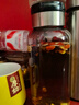 【送杯套】大容量加厚玻璃杯子便携杯茶水分离带杯套泡茶水杯 透明 1000ml吨吨桶 1只装 实拍图