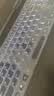 WOB rainy75客制化键盘三模铝坨坨机械键盘cnc电脑无线蓝牙游戏电竞外设雨 星河银-阳极-无光/紫薇轴/钢化玻璃 实拍图